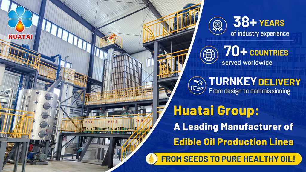 Huatai Group – A Leading Edible Oil Production Line Manufacturer